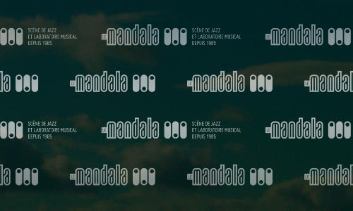 Identité visuelle du Mandala par Yann Febvre.