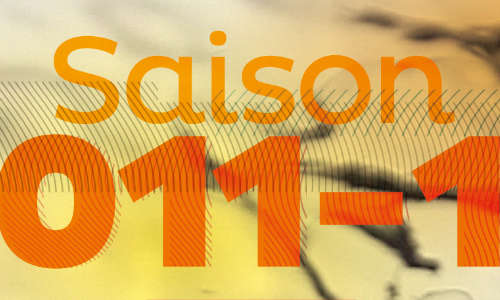 Identité graphique de la Saison 2011/2012 de la Maison Salvan par Yann Febvre.