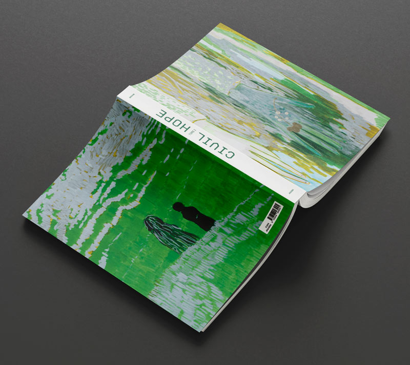 Chasseur de trèfles ! Édition “Civil Hope” de David Ryan pour le Cnap, la Maison Salvan, la Passerelle Cac, les éditions Joca Seria par Yann Febvre.