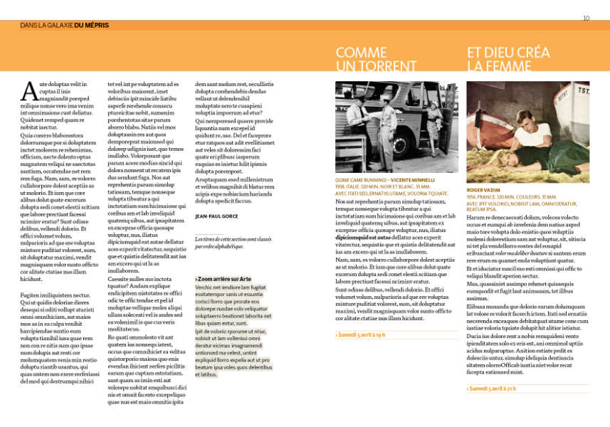 Catherine Deneuve, reine du 8e festival “Zoom arrière, spécial 50 ans” à la Cinémathèque de Toulouse. Programme de l'évènement par Yann Febvre.