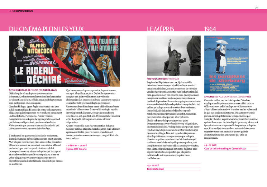 Catherine Deneuve, reine du 8e festival “Zoom arrière, spécial 50 ans” à la Cinémathèque de Toulouse. Programme de l'évènement par Yann Febvre.