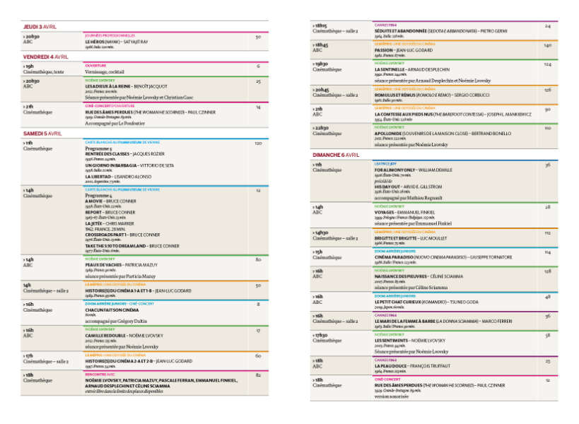 Catherine Deneuve, reine du 8e festival “Zoom arrière, spécial 50 ans” à la Cinémathèque de Toulouse. Programme de l'évènement par Yann Febvre.