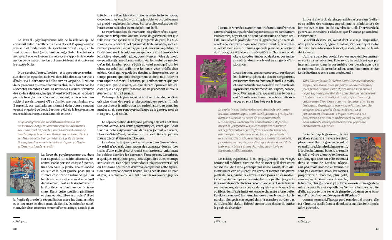 Une histoire ! Édition “Face à l'enfer” d'Alain Fabreal. Design graphique par Yann Febvre.