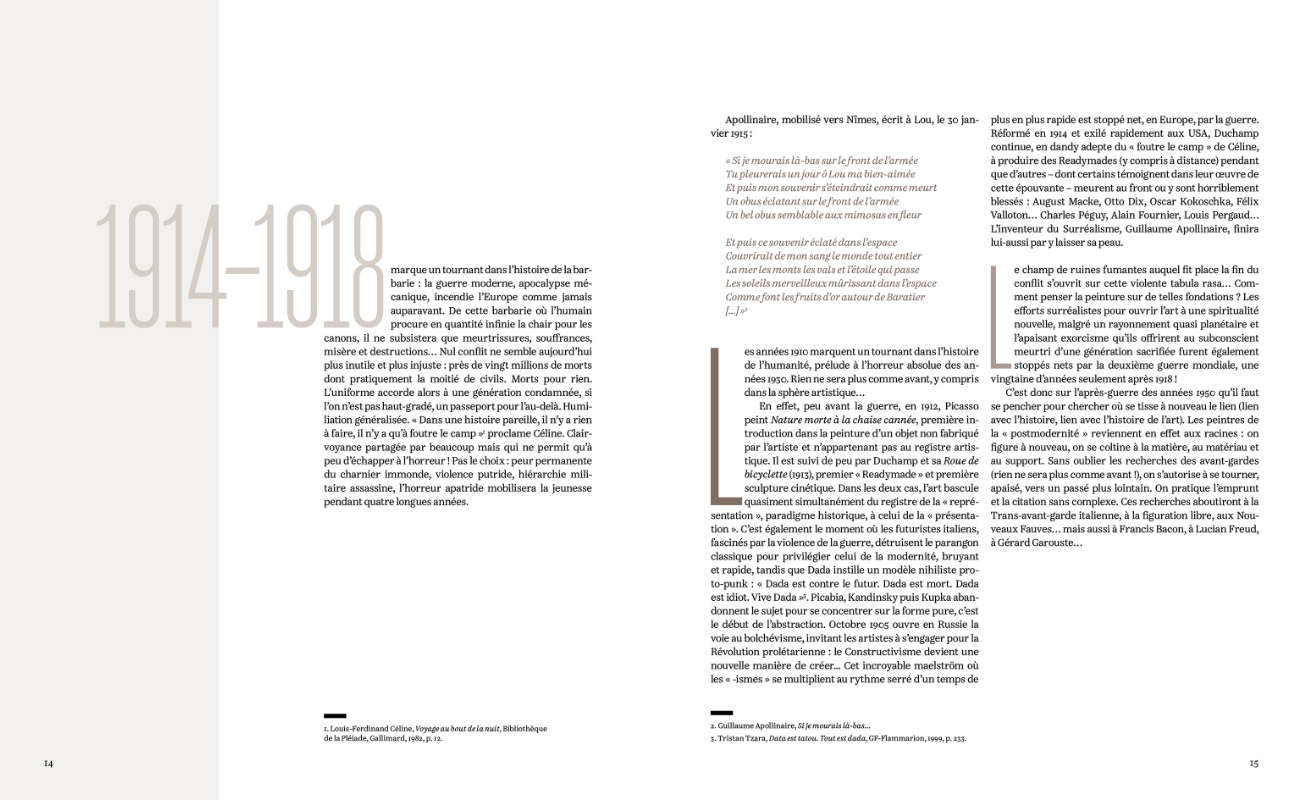 Une histoire ! Édition “Face à l'enfer” d'Alain Fabreal. Design graphique par Yann Febvre.