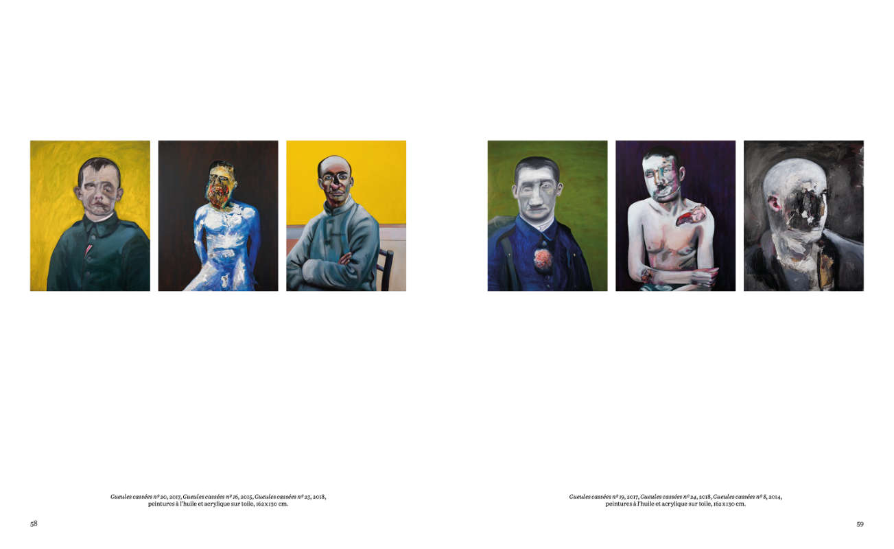 Une histoire ! Édition “Face à l'enfer” d'Alain Fabreal. Design graphique par Yann Febvre.