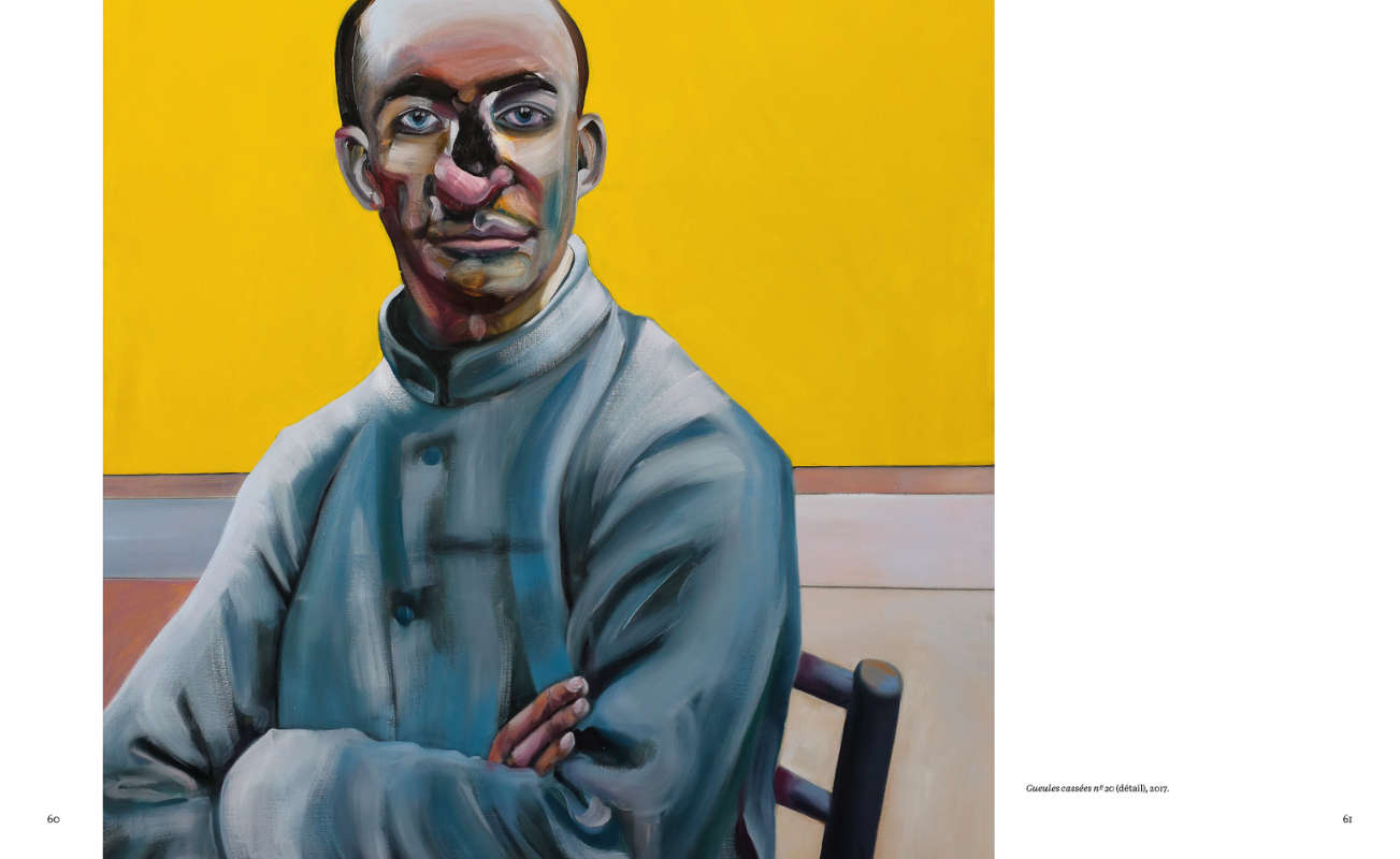 Une histoire ! Édition “Face à l'enfer” d'Alain Fabreal. Design graphique par Yann Febvre.