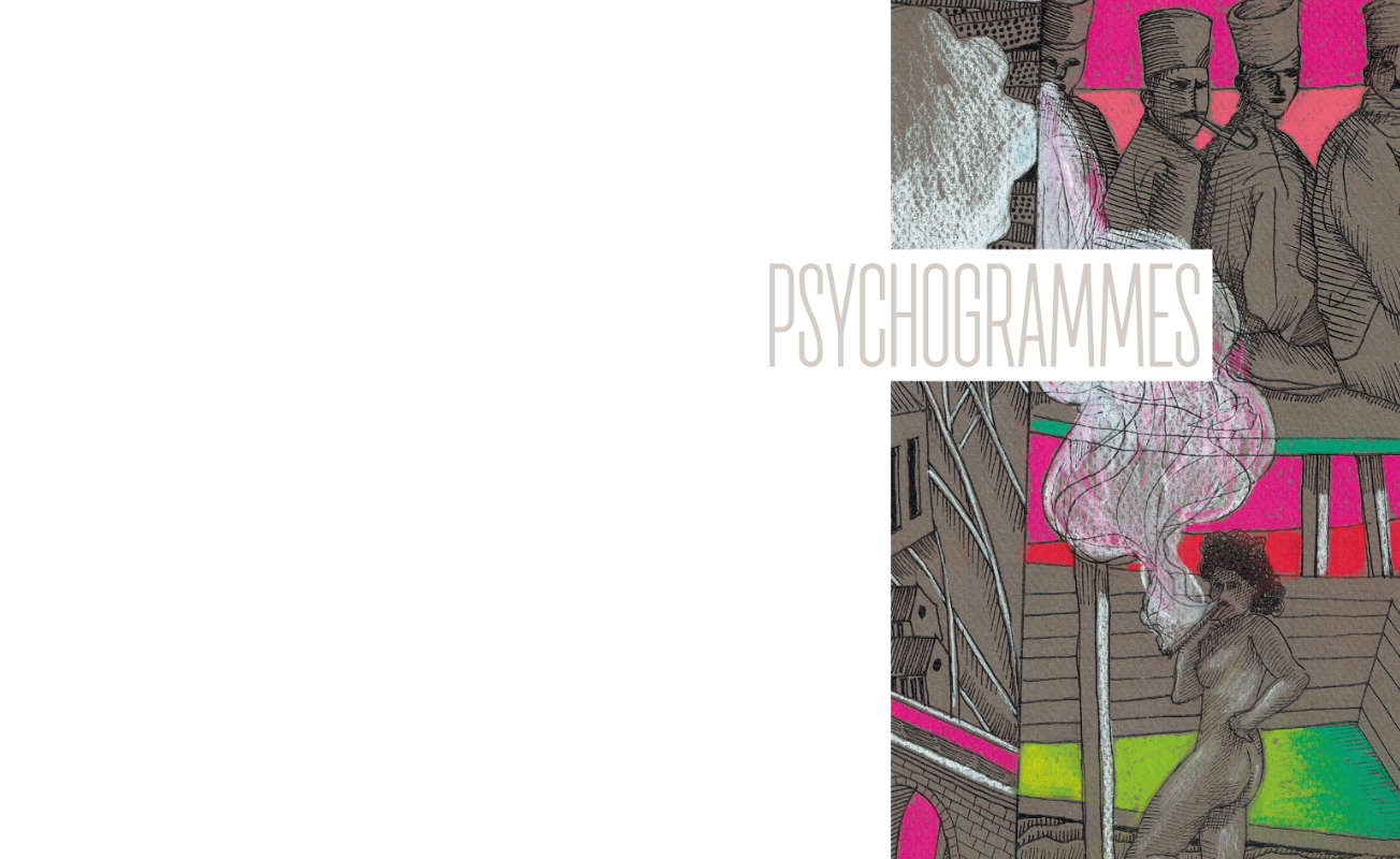 Une histoire ! Édition “Face à l'enfer” d'Alain Fabreal. Design graphique par Yann Febvre.