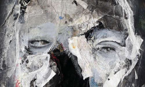 Une histoire ! Édition “Face à l'enfer” d'Alain Fabreal. Design graphique par Yann Febvre.