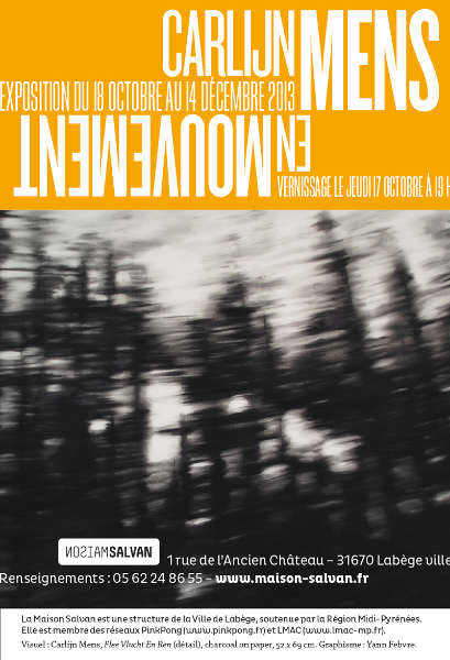 Tout bouge ! Exposition “En mouvement” de Carlijn Mens à la Maison Salvan. Annonce presse par Yann Febvre.