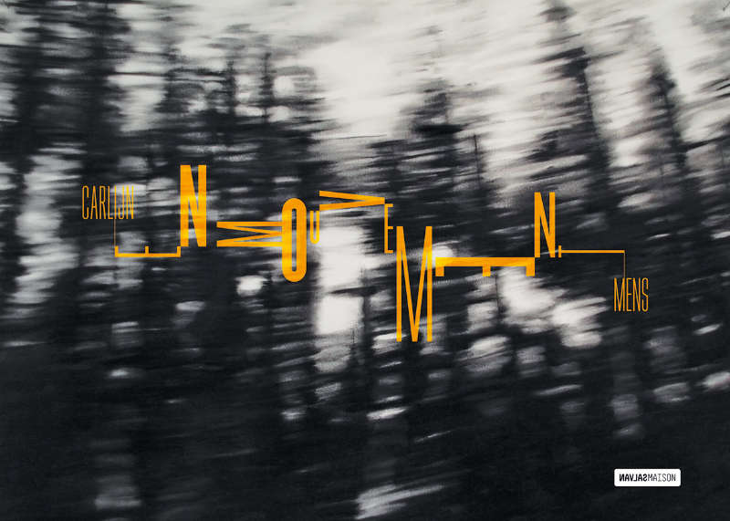 Tout bouge ! Exposition “En mouvement” de Carlijn Mens à la Maison Salvan. Carton d’invitation par Yann Febvre.