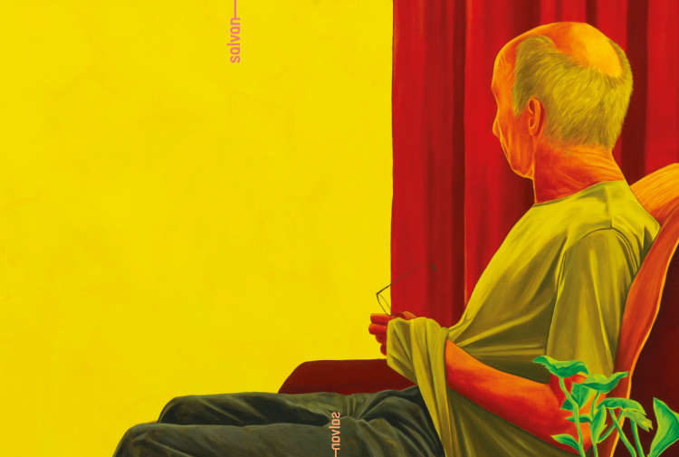 Identité graphique du dépliant Saison 2025/26 de la Maison Salvan par Yann Febvre.