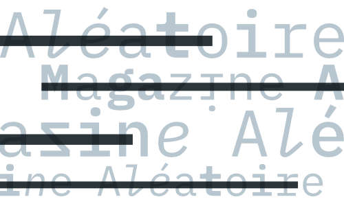 Magazine Aléatoire, de la tête à l’œil., une identité visuelle par Yann Febvre.