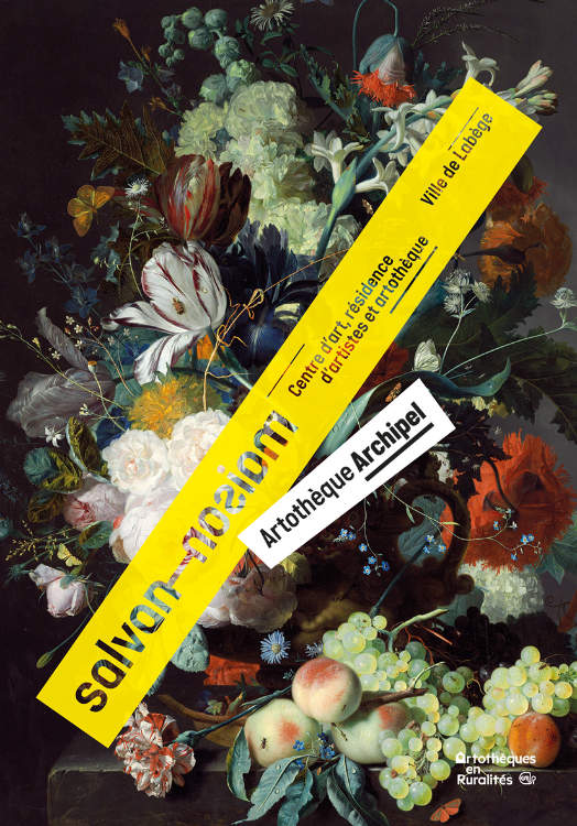 Identité visuelle de “L’Artothèque Archipel” de la Maison Salvan, par Yann Febvre.