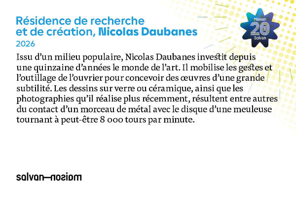 Une histoire de 20 ans ! Jeu de cartes de la soirée anniversaire des 20 ans de la Maison Salvan, par Yann Febvre.
